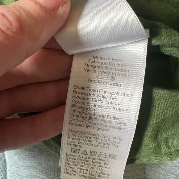 J. Crew Factory Pleated ruffle top - Picture 2 of 8